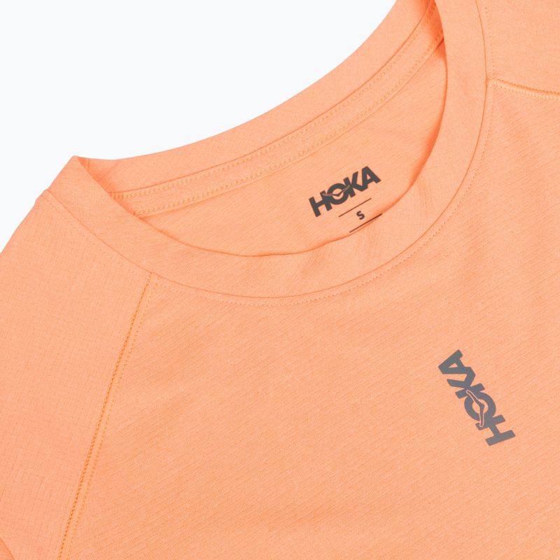 Maglia da running da donna HOKA EveryRun Short Sleeve sunstone 3