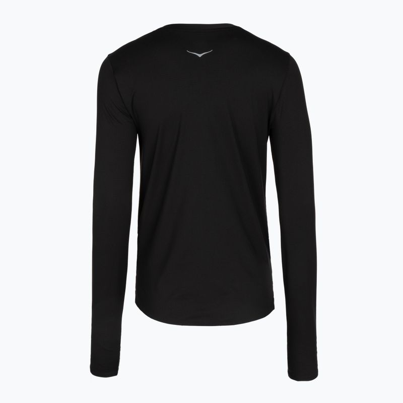 Longsleeve da running donna HOKA EveryRun Long Sleeve black 2