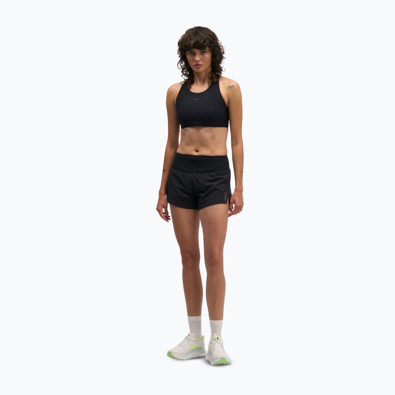 Pantaloncini da corsa da donna HOKA Glide Short 3.5" Brief black 2
