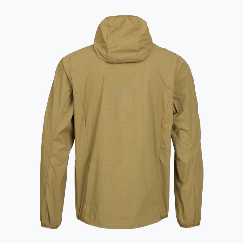 Giacca da corsa da uomo HOKA Skyflow Wind Jacket caraway seed 2