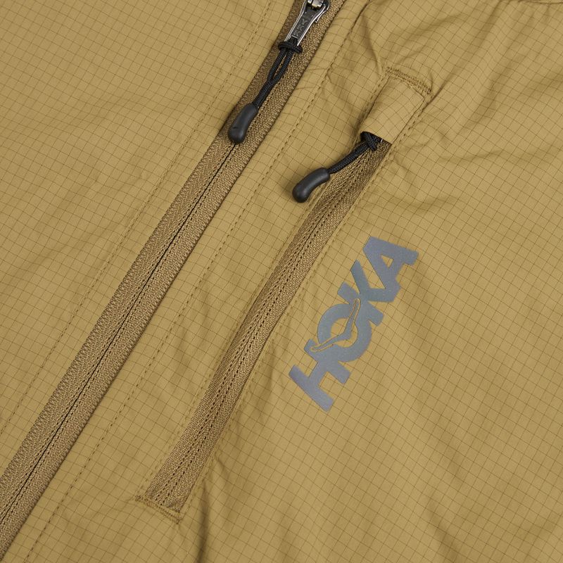 Giacca da corsa da uomo HOKA Skyflow Wind Jacket caraway seed 3