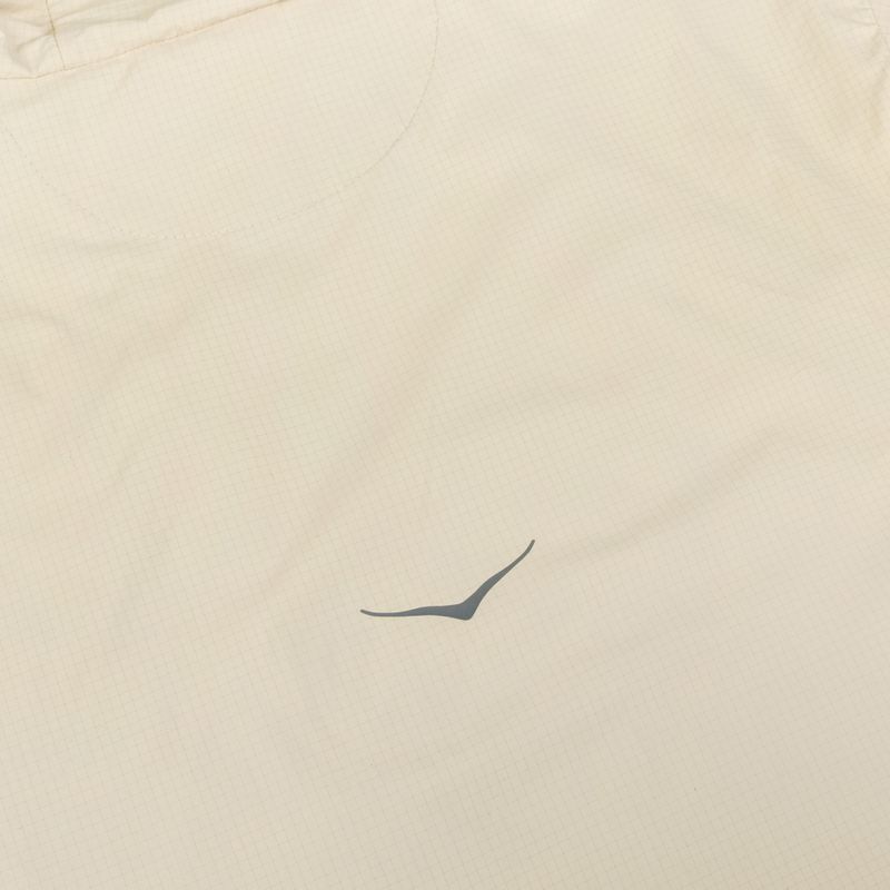 Giacca da running da donna HOKA Skyflow Wind Jacket oat milk 4
