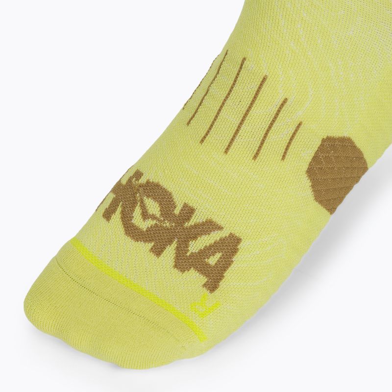 Calze Hoka Crew Run Sock 3-pack hoka citrus/pomelo yellow/mustard seed 6