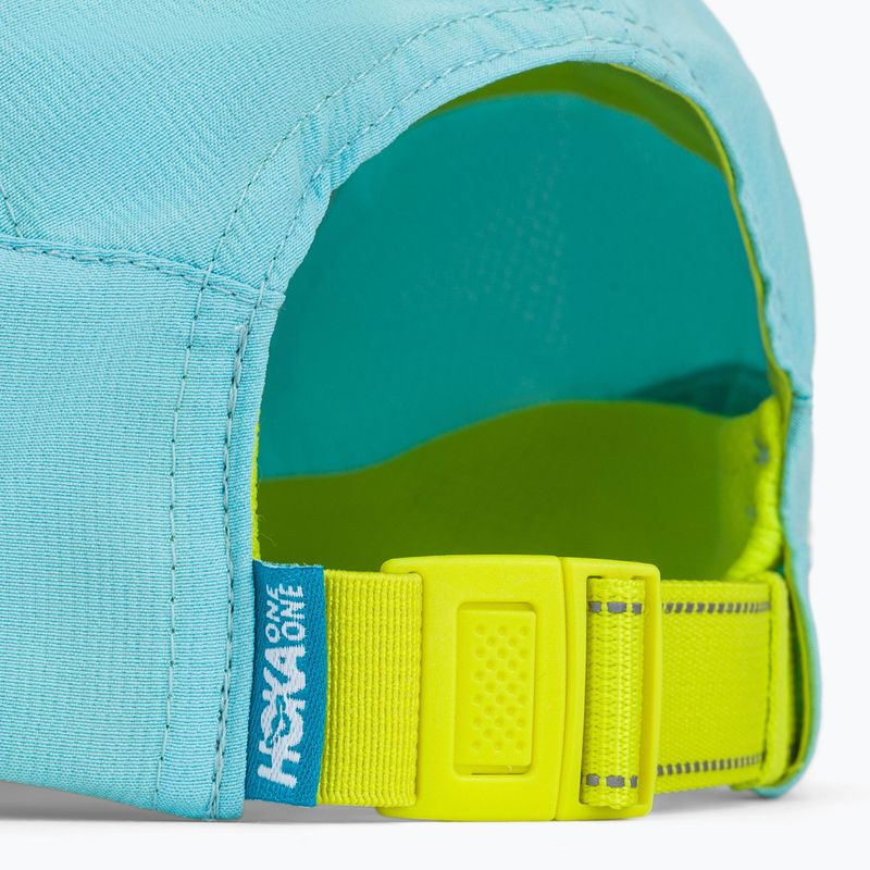 Cappellino con visiera HOKA Run Hat hazy blue 4