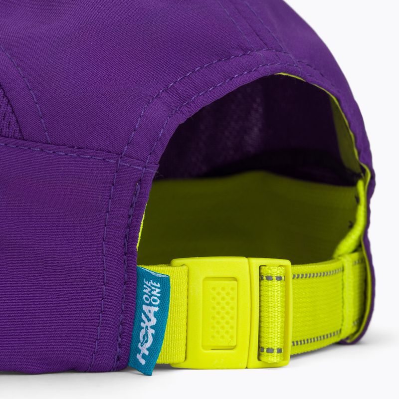 Cappellino con visiera HOKA Run Hat virtual violet 4