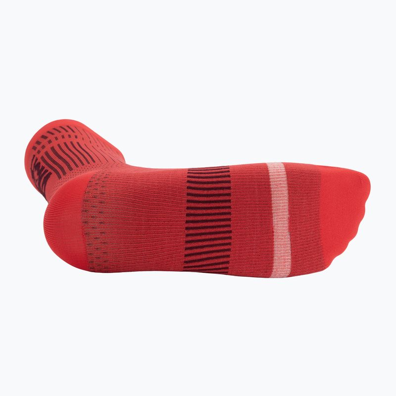 Calze Hoka Trail Race Crew Sock cerise 4