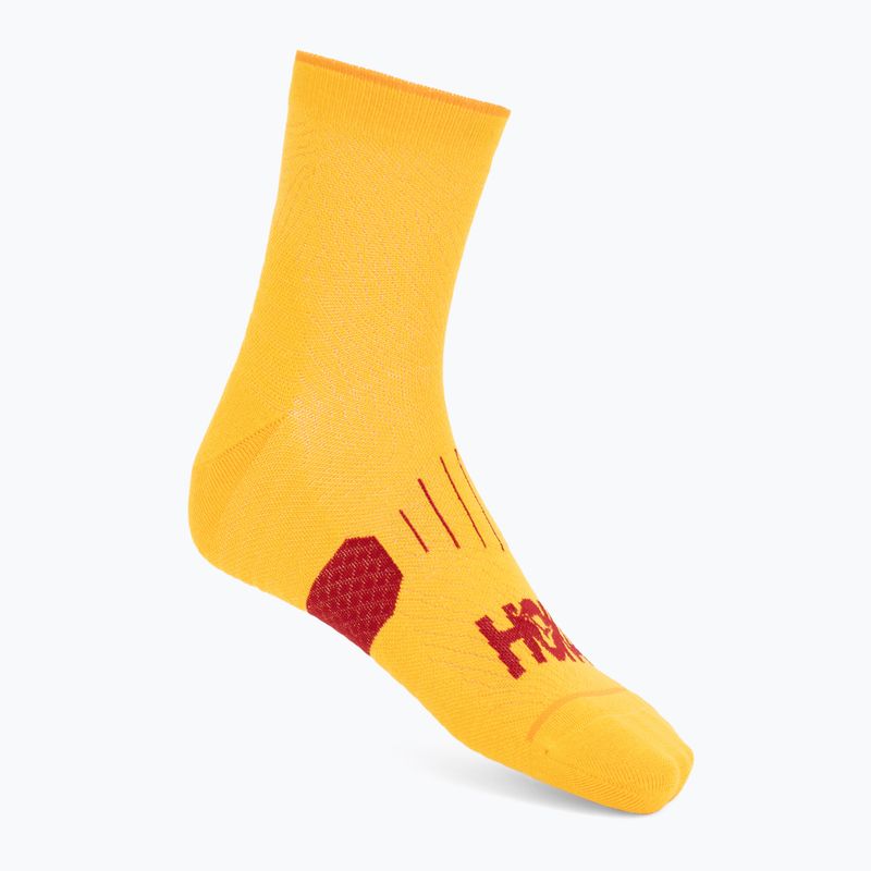 Calze HOKA Quarter Run Sock 3-Pack egg yolk/cerise/virtual violet 4