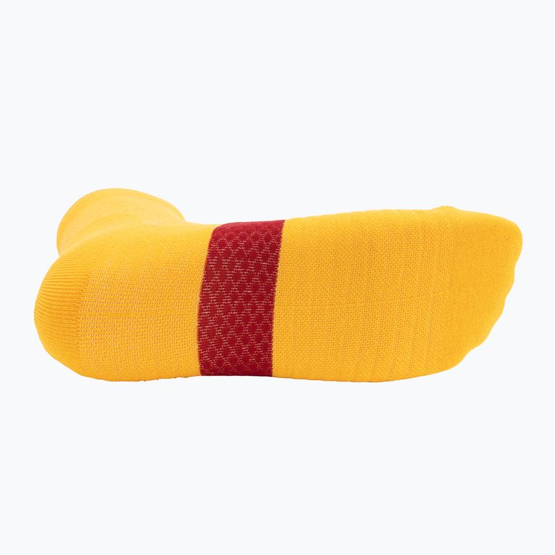 Calze HOKA Quarter Run Sock 3-Pack egg yolk/cerise/virtual violet 7