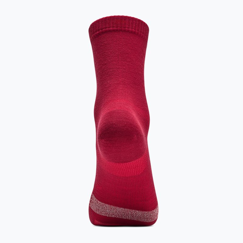 Calze HOKA Merino Crew Sock red agate 4