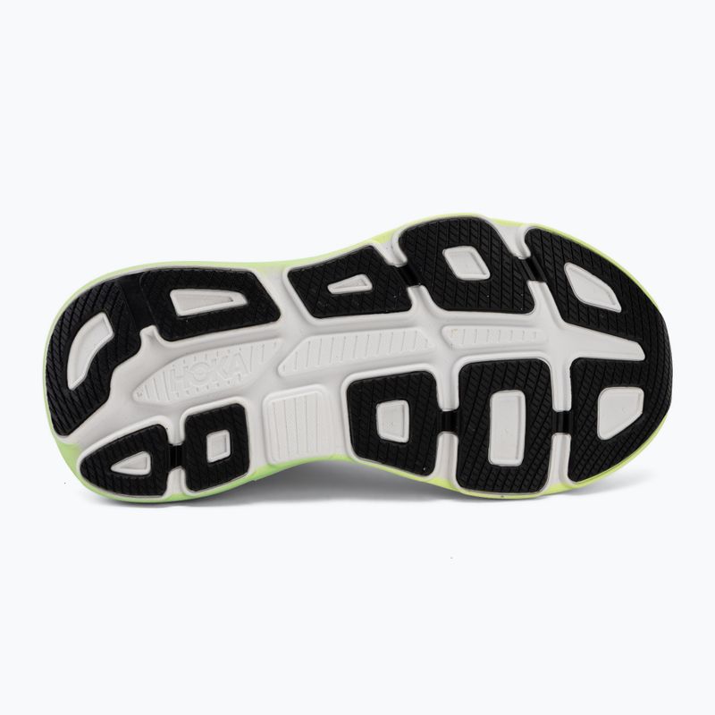 Scarpe da corsa donna HOKA Bondi 9 white/tart apple 4