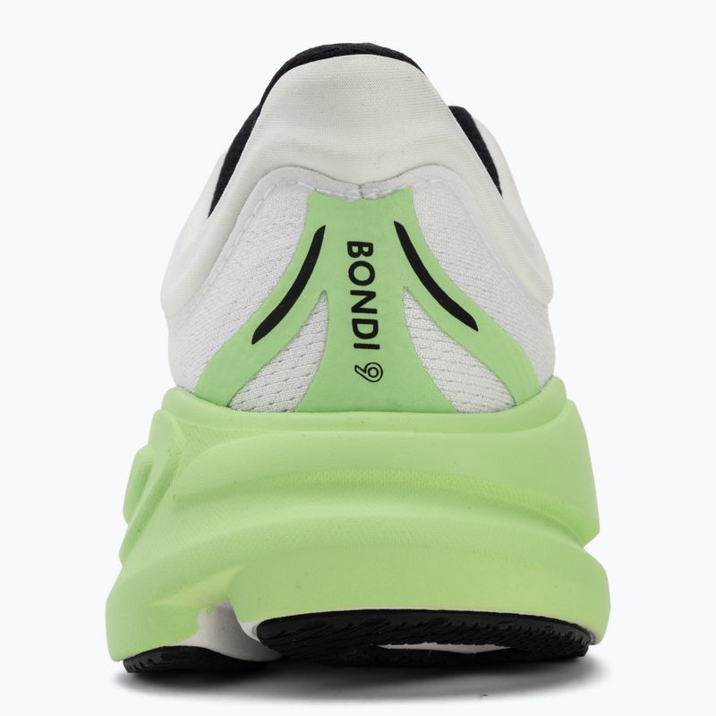 Scarpe da corsa donna HOKA Bondi 9 white/tart apple 6