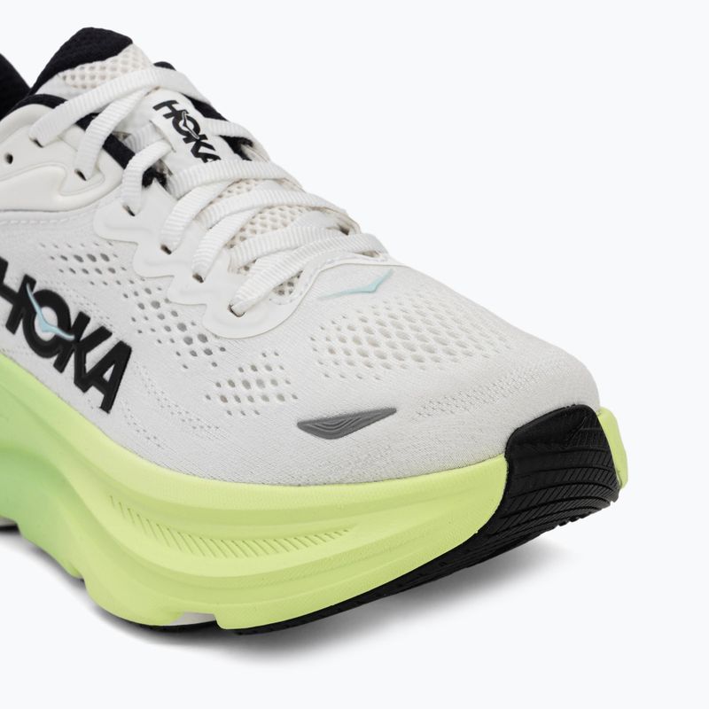 Scarpe da corsa donna HOKA Bondi 9 white/tart apple 7