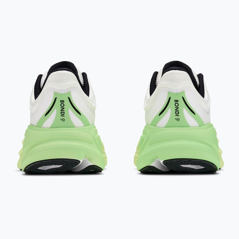 Scarpe da corsa donna HOKA Bondi 9 white/tart apple 4