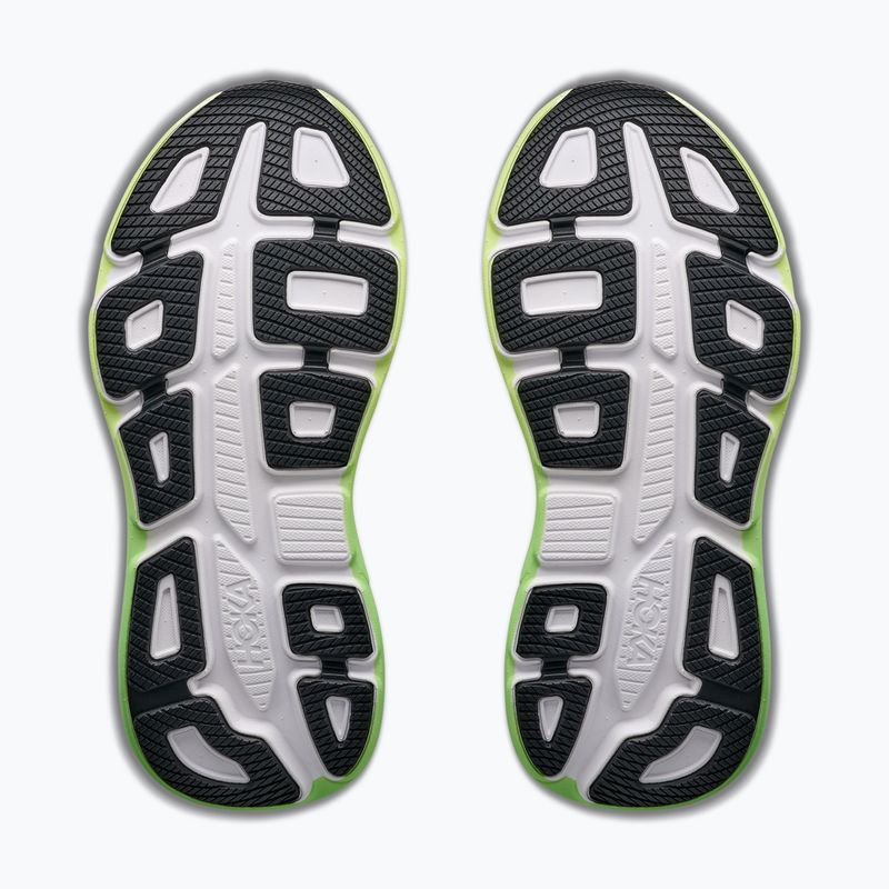 Scarpe da corsa donna HOKA Bondi 9 white/tart apple 6