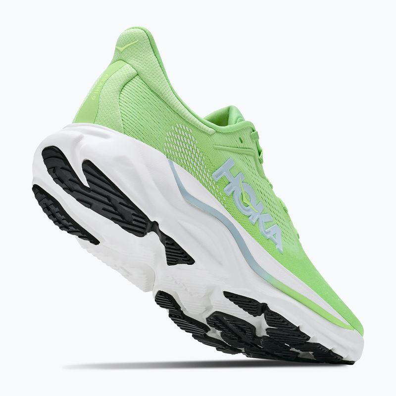 Scarpe da corsa donna HOKA Arahi 9 tart apple/glimmering blue 3