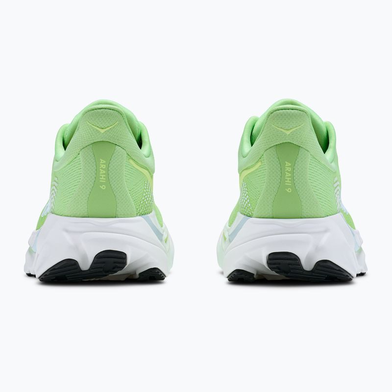 Scarpe da corsa donna HOKA Arahi 9 tart apple/glimmering blue 4
