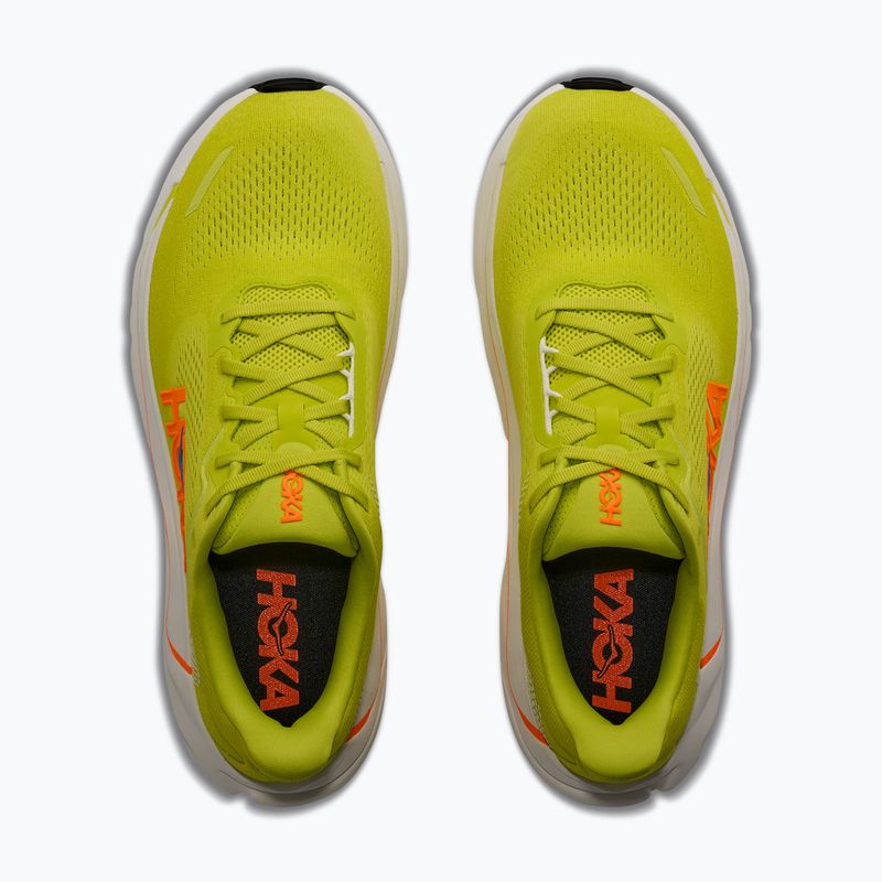 Scarpe da corsa uomo HOKA Arahi 9 Wide hoka citrus/neon tangerine 5