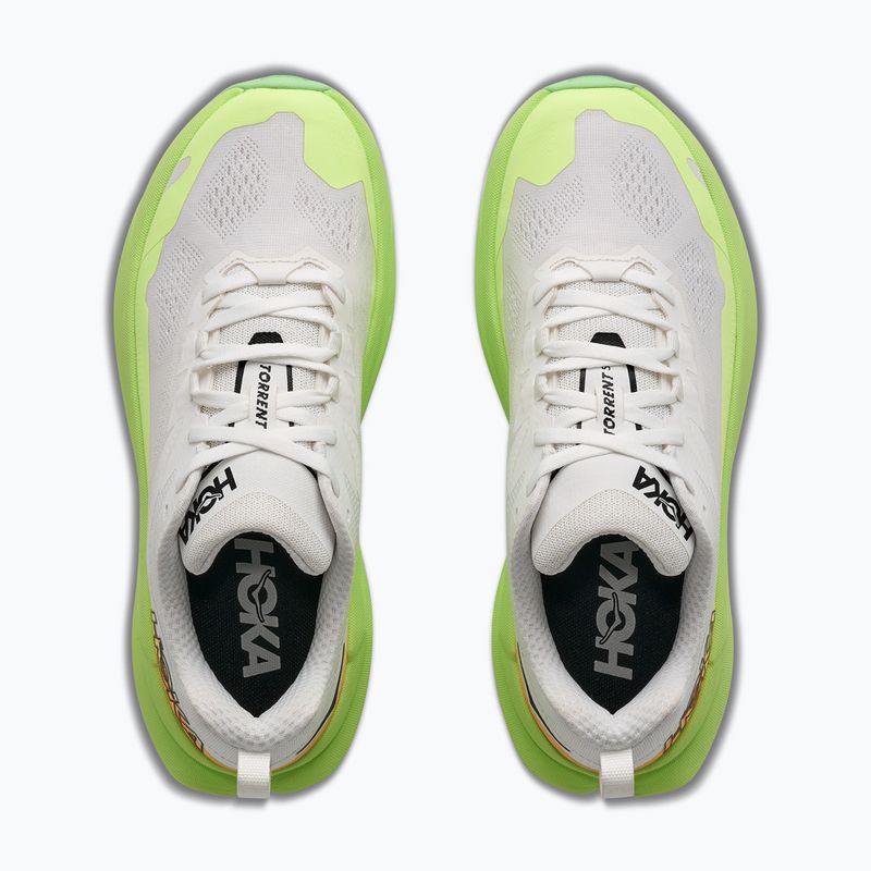 Scarpe da corsa uomo HOKA Torrent 5 frost/neon yuzu 8