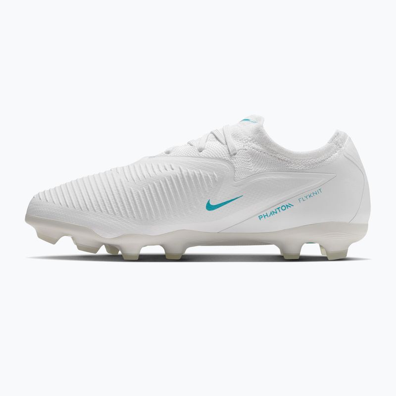 Scarpe da calcio bambino Nike Phantom 6 Low Pro Jr FG/MG white/white/dusty cactus 2