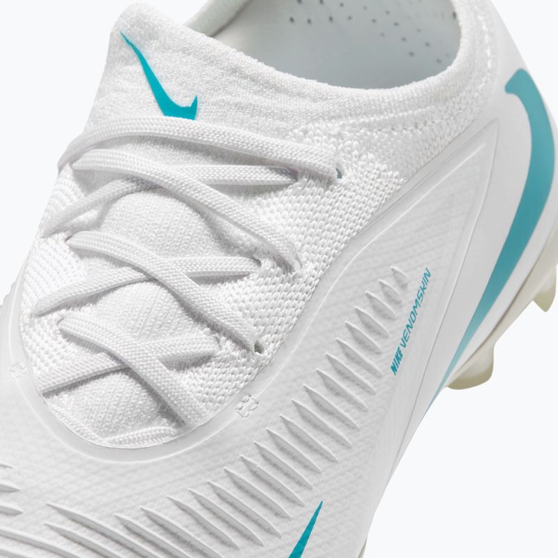 Scarpe da calcio bambino Nike Phantom 6 Low Pro Jr FG/MG white/white/dusty cactus 7