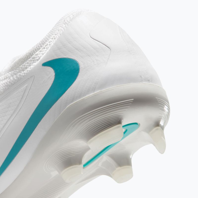 Scarpe da calcio bambino Nike Phantom 6 Low Pro Jr FG/MG white/white/dusty cactus 8