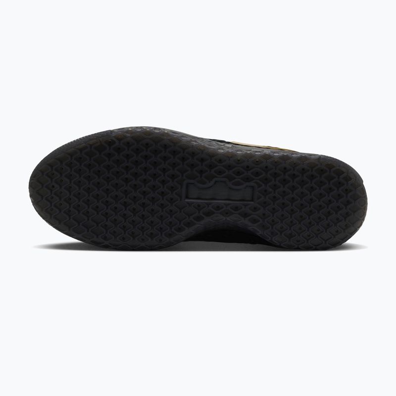 Scarpe da basket uomo Nike LeBron Witness X black/black/iron grey/metallic gold 8