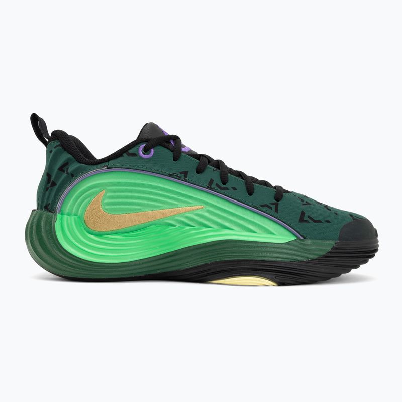 Scarpe da basket uomo Nike Giannis Immortality 5 gorge green/green spark/metallic gold 2