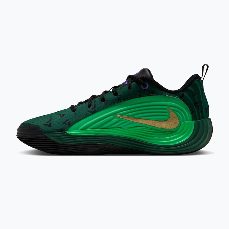 Scarpe da basket uomo Nike Giannis Immortality 5 gorge green/green spark/metallic gold 2