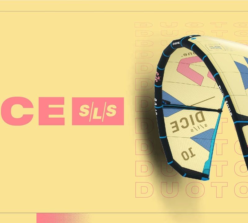 DUOTONE Dice SLS kite blu/grigio chiaro 9