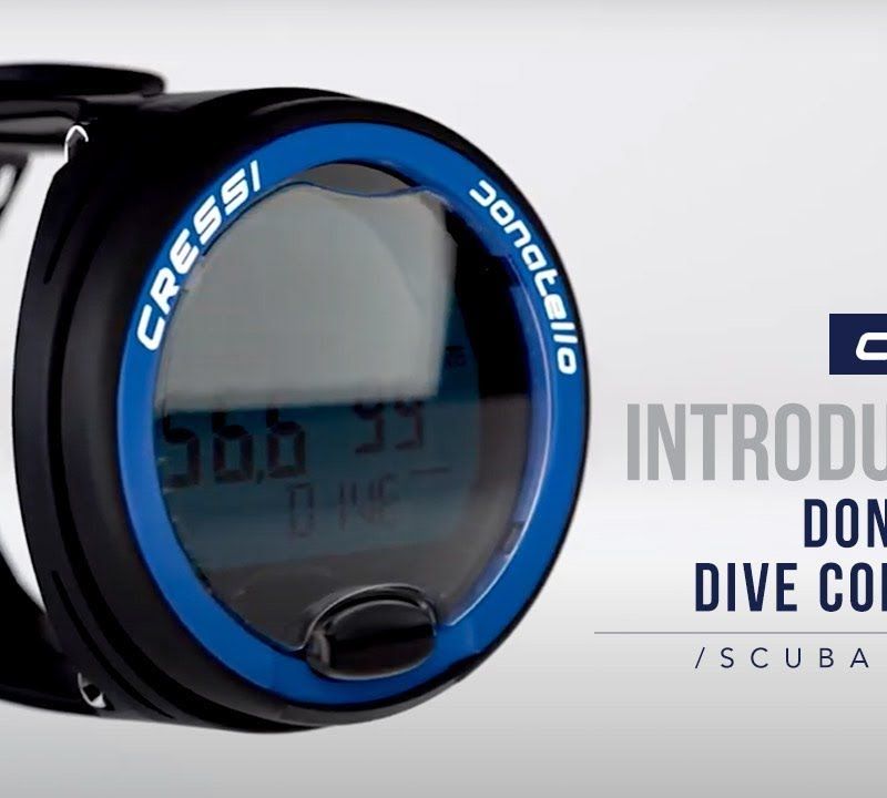 Computer subacqueo Cressi Donatello nero/blu 8