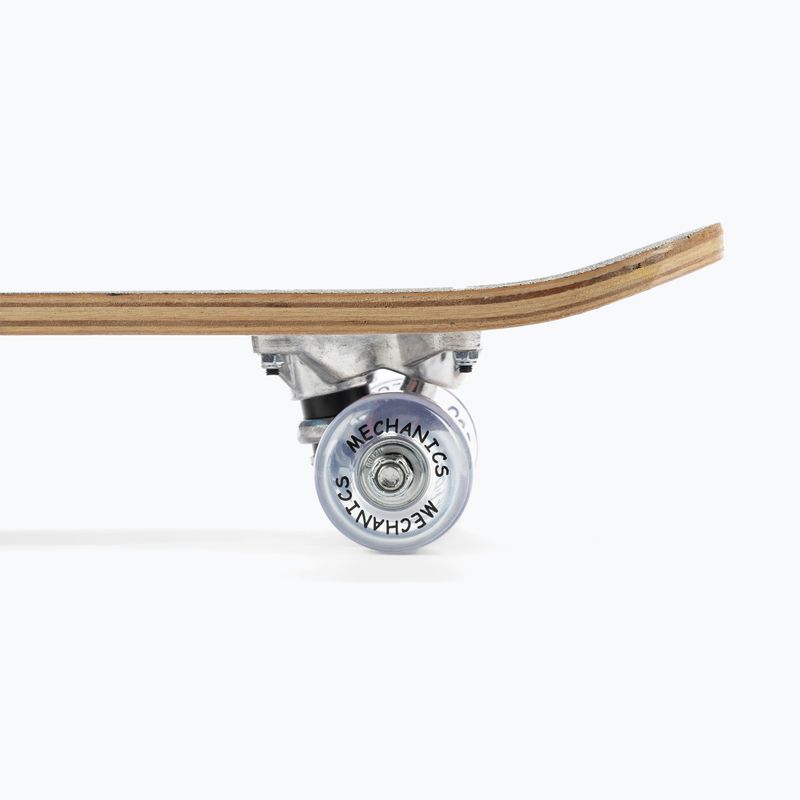 Skateboard classico per bambini Mechanics Mini 17 arancione 6