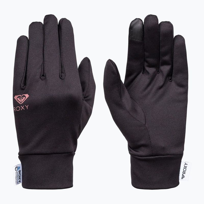 Guanti multifunzionali da donna ROXY Hydrosmart Liner 2021 nero vero 6