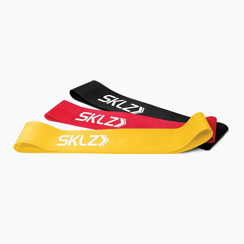 Bande per esercizi 3 pz. SKLZ Mini Bands multicolore 0500