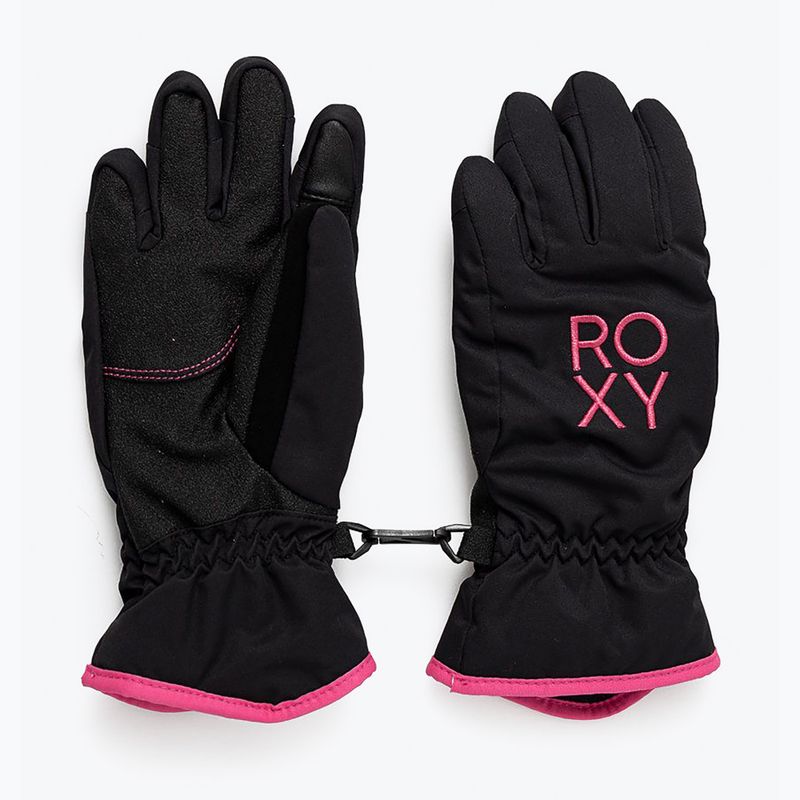Guanti da snowboard per bambini ROXY Freshfields nero 6