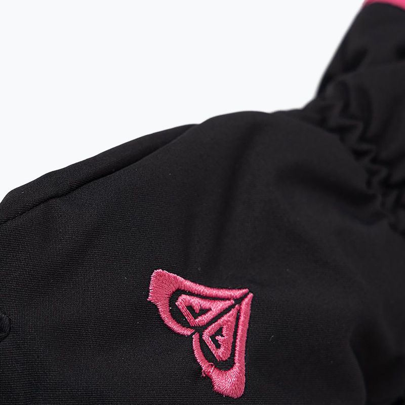 Guanti da snowboard per bambini ROXY Freshfields nero 7