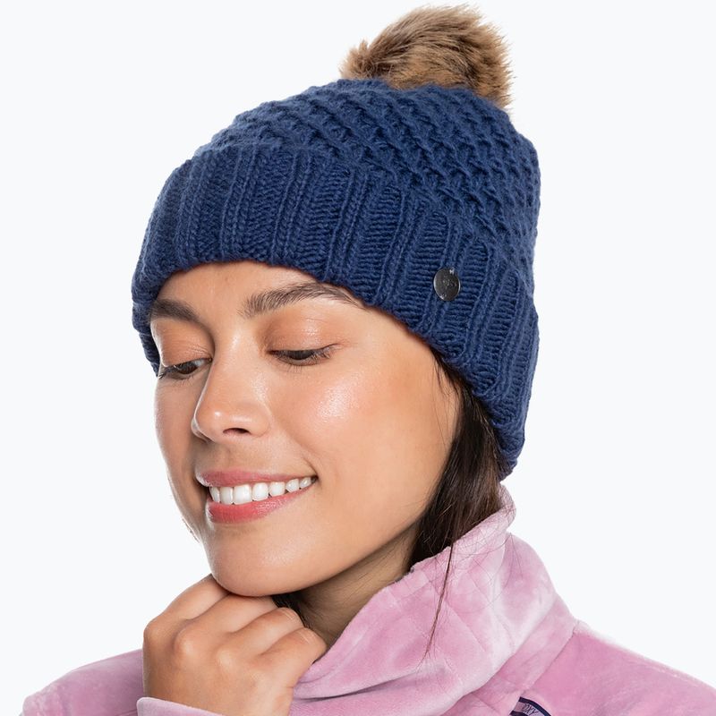 Berretto invernale da donna ROXY Blizzard blu 4