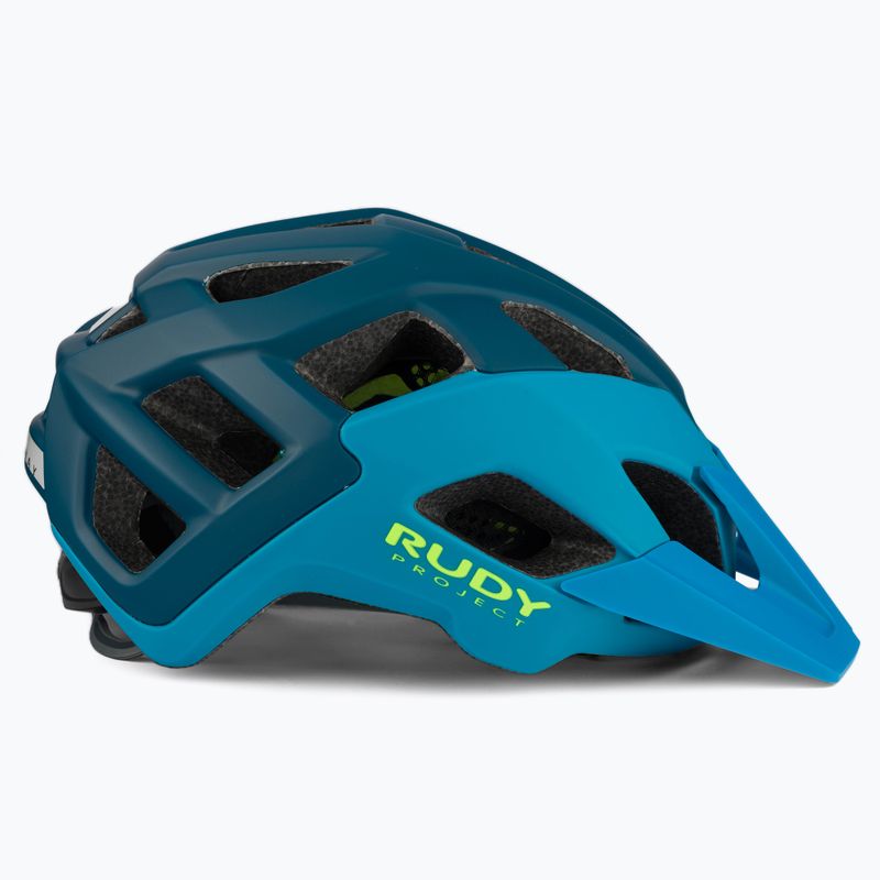 Casco da bicicletta Rudy Project Crossway blu oceano/pacifico opaco 3