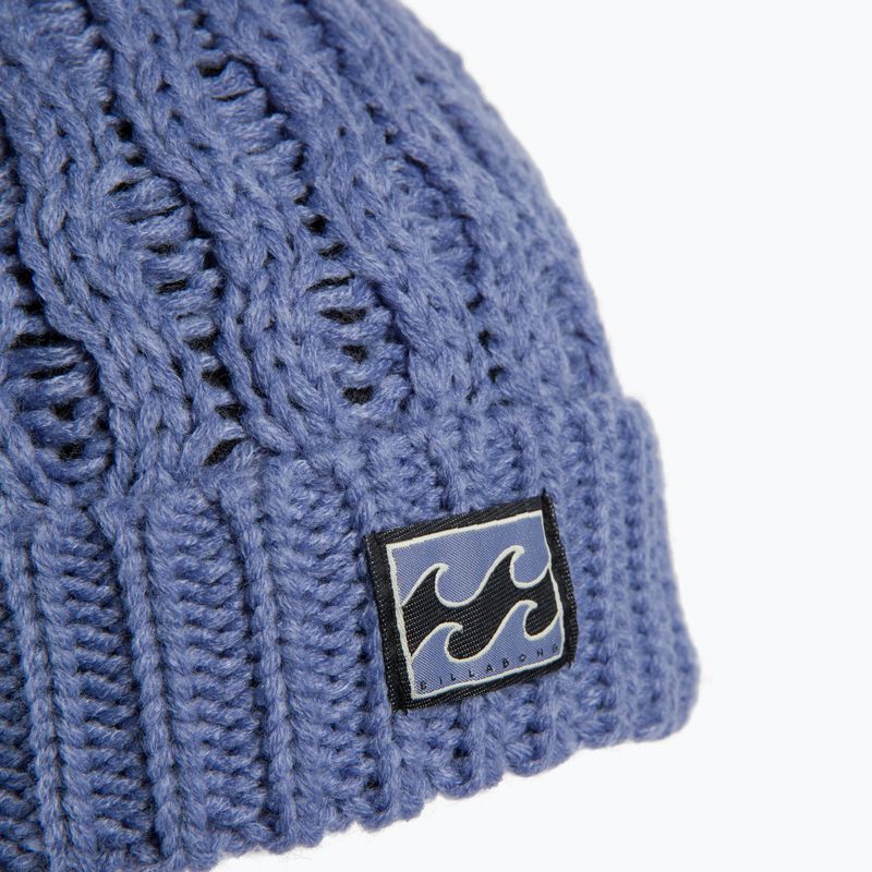 Berretto invernale Billabong Good Vibes da donna, blu vintage 3