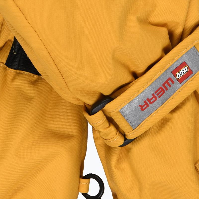 Guanti da sci per bambini LEGO Lwatlin 700 giallo 7