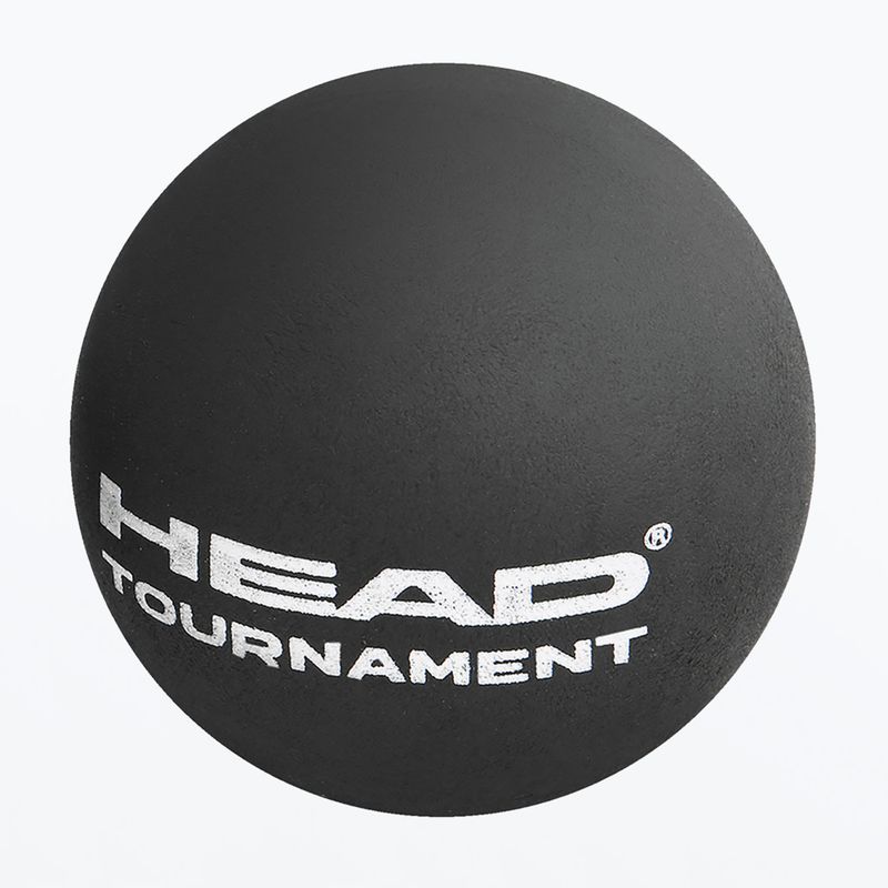 <palla da squash HEAD Tournament Squash Ball nera</p> 2
