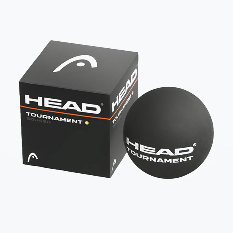 <palla da squash HEAD Tournament Squash Ball nera</p>