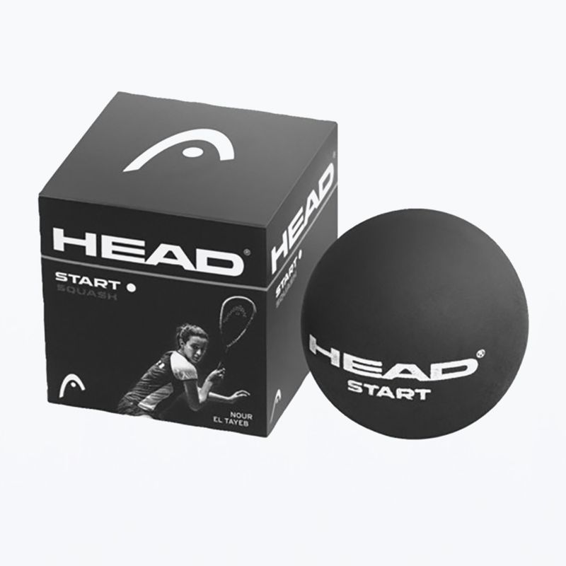 Palla da squash HEAD Start Squash Ball nera