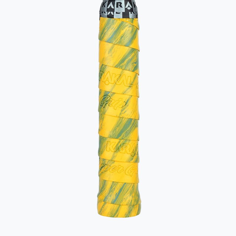 Grip per racchetta da squash Karakal Pu Super Grip Multi giallo / verde 2