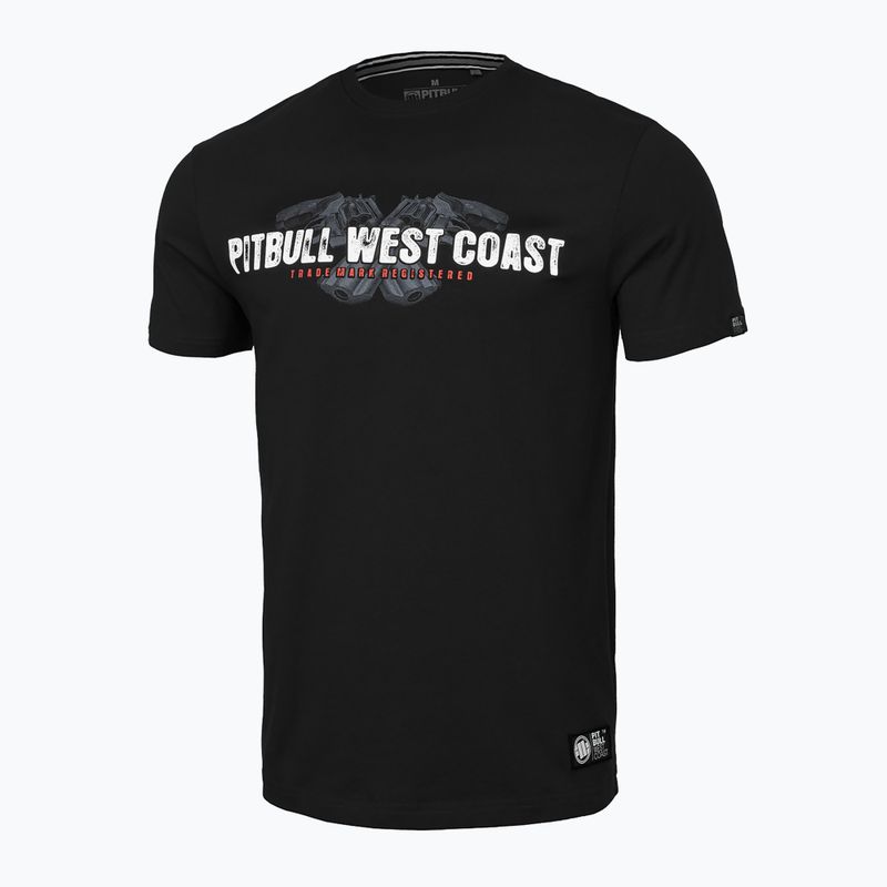 Pitbull West Coast - Maglietta da uomo Make My Day nero