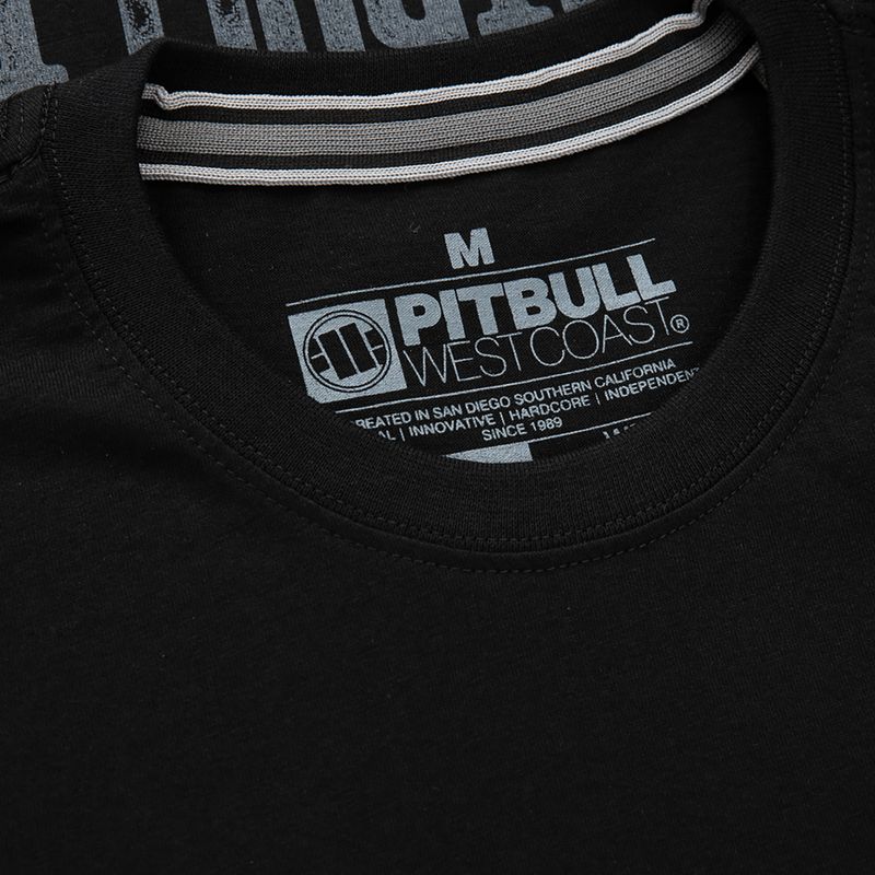 Pitbull West Coast - Maglietta da uomo Make My Day nero 4