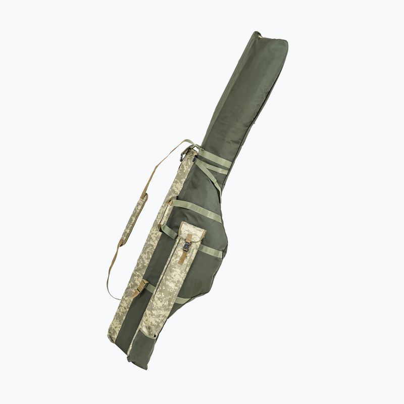 MIVARDI CamoCODE Custodia per canne da pesca compatta 2