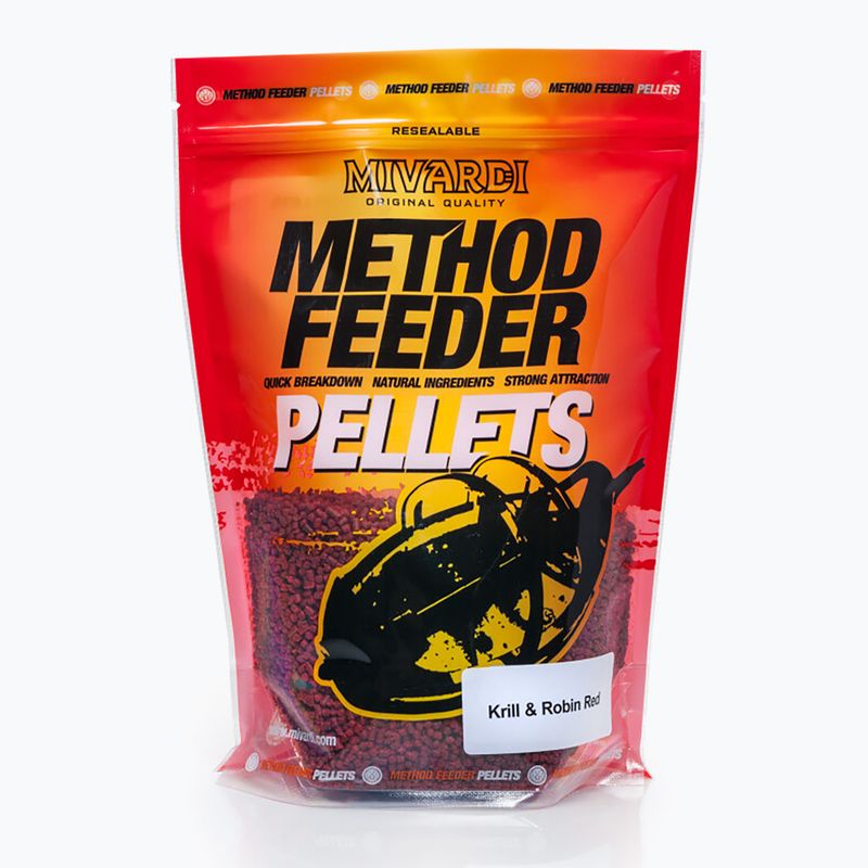 MIVARDI Metodo Krill & Robin Red pellet 750 g