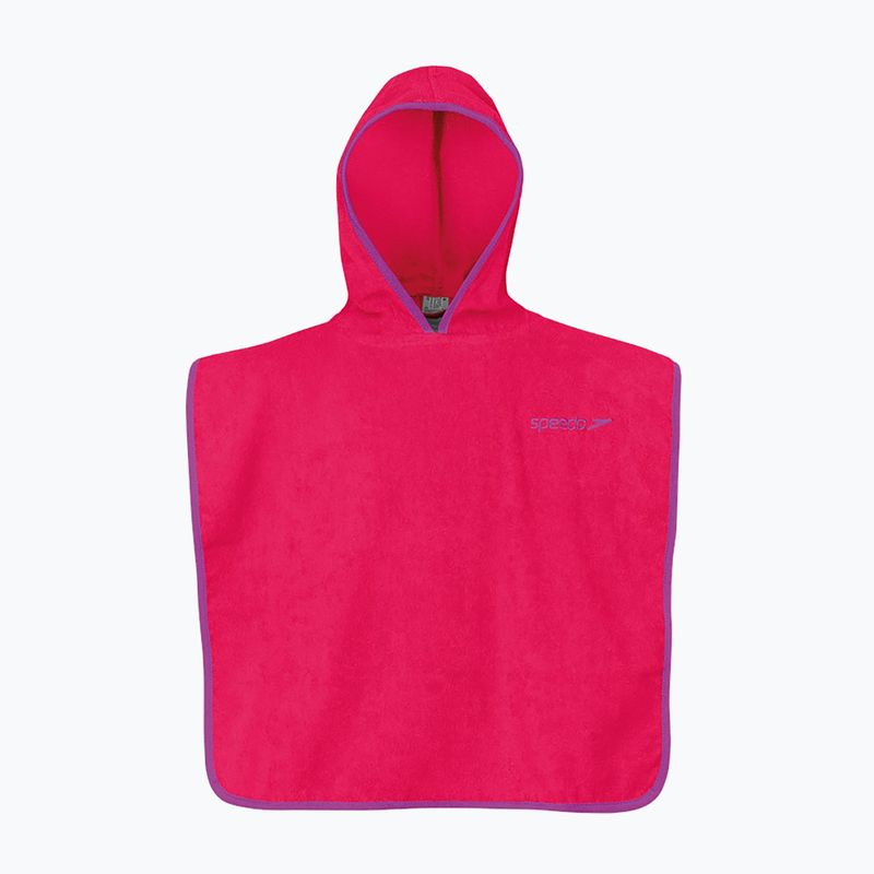 Poncho Speedo per bambini Poncho Microterry riempimento lampone