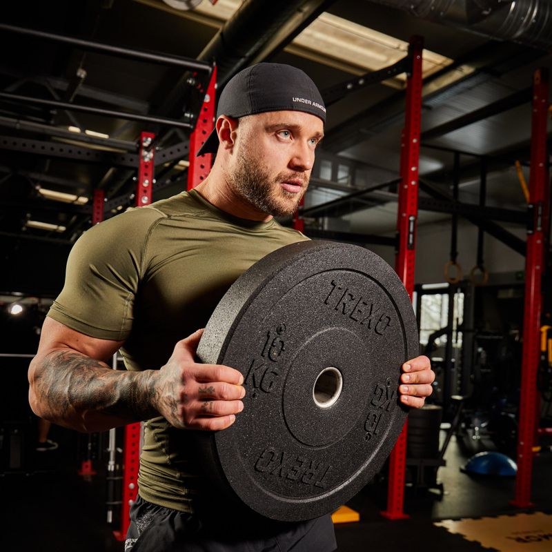 Peso olimpico XTREXO TRX-BMP010 10 kg nero 8