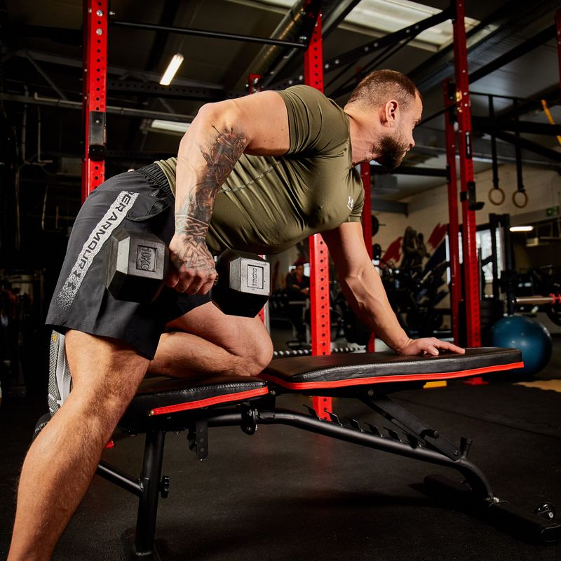 Manubri gommati XTREXO Hex da 10 kg 8